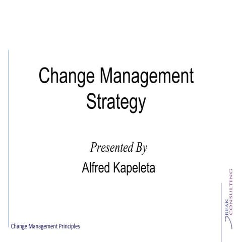 Change Management | PPTX