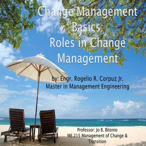 Change Management Basics