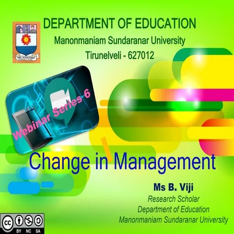Change management final 
