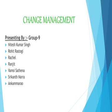 Change management final ppt