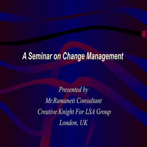 Change Management For The Companies