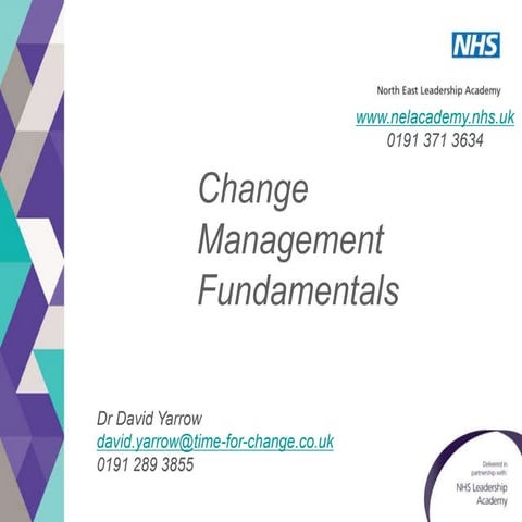 An introduction to the NHS Change Model | PDF