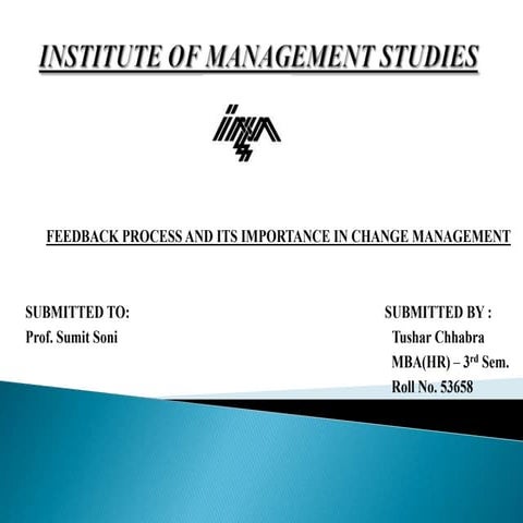 Change management ppt