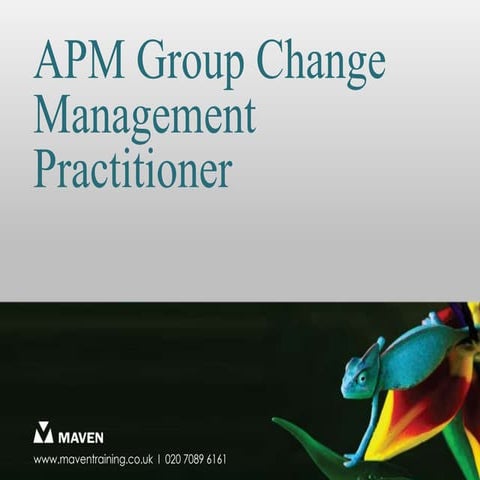 Change Management Quick Guide