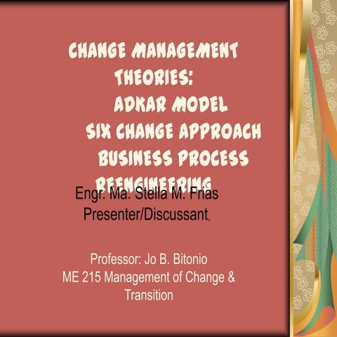 Change management theories