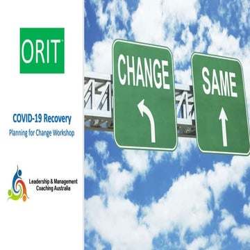 Change Management Workshop slides