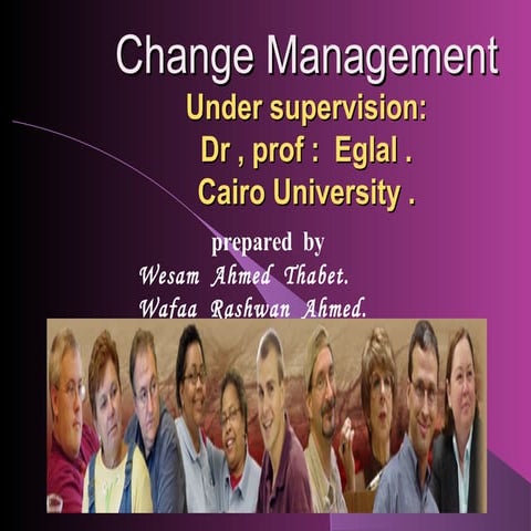 Change managment