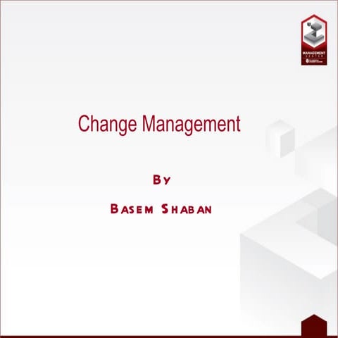 Change management