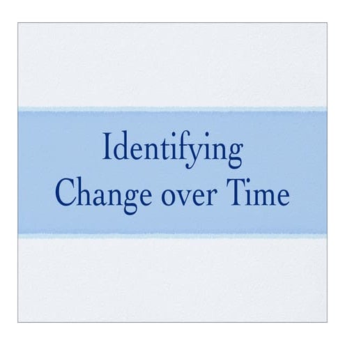 Change over time