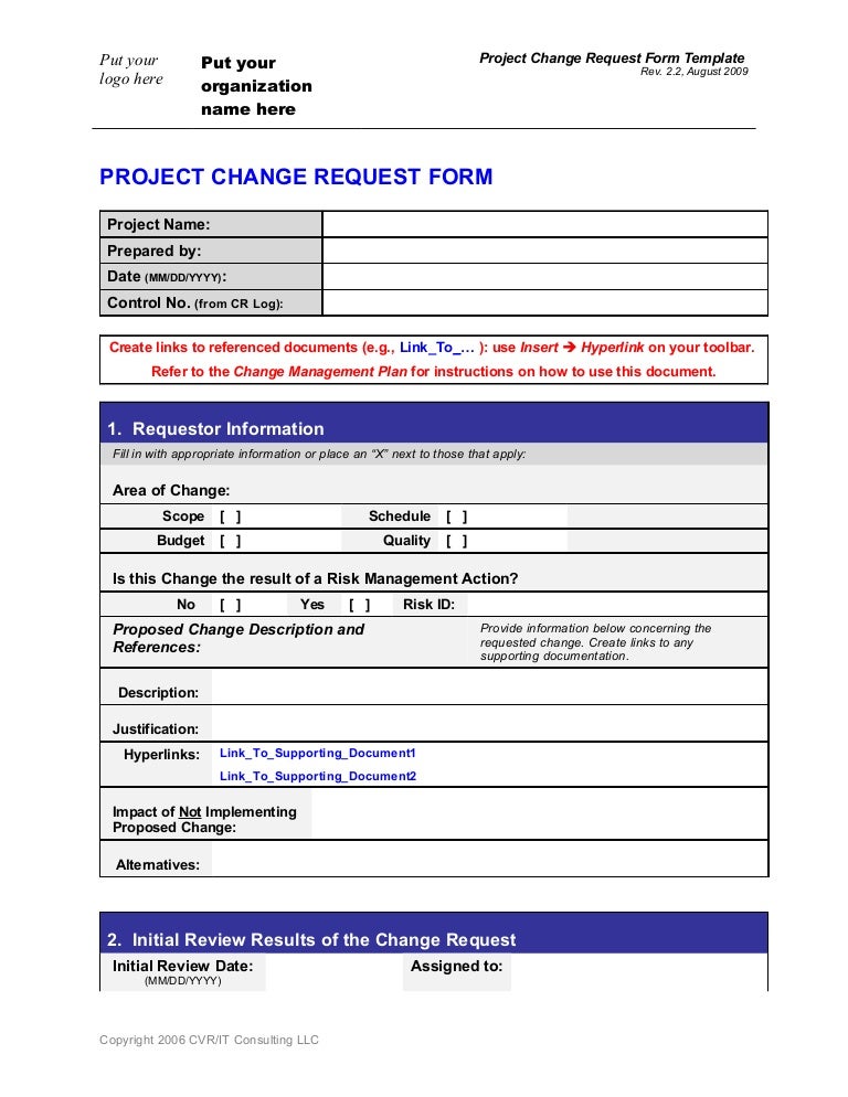 change form template change request form template change form template change request form template