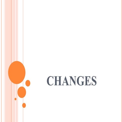 Changes