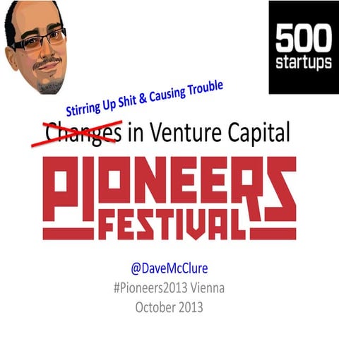Changes in Venture Capital (Pioneers, Vienna)