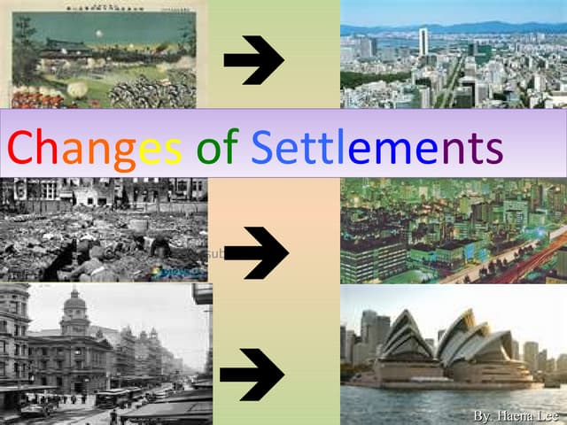 Changes of settlements $4 