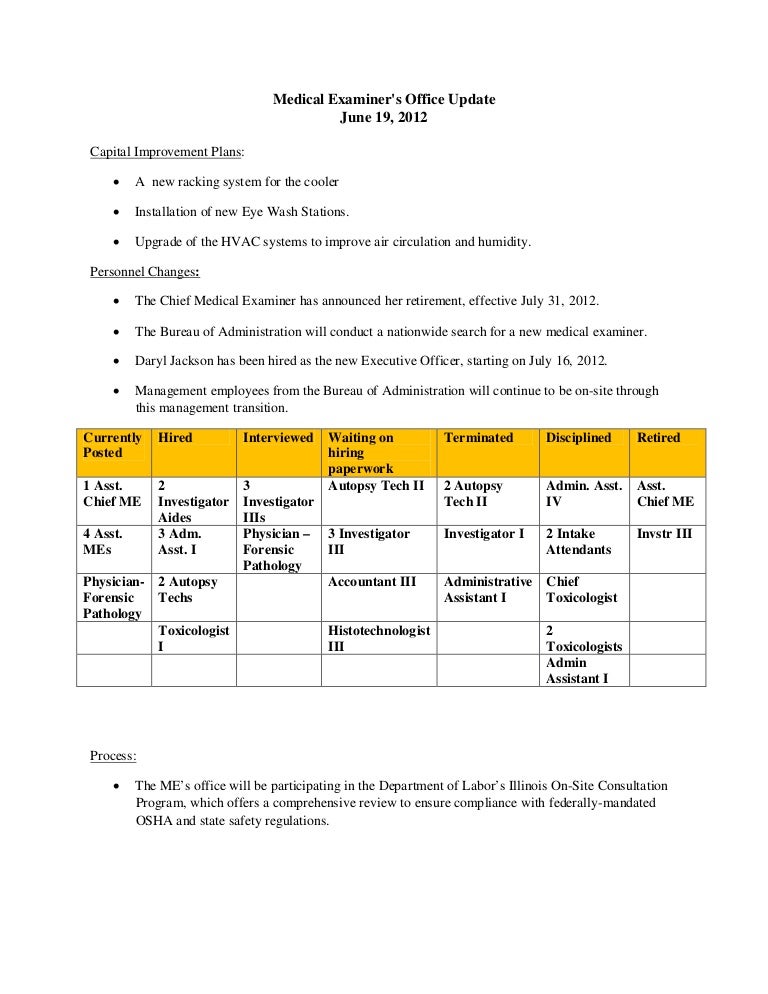 Changes to Cook County Medical Examiner's Office 061912