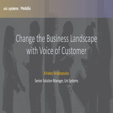 Change the Business Landscape with Voice of Customer.pdf