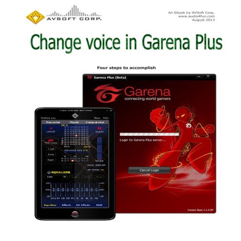 Change Voice In Garena Plus