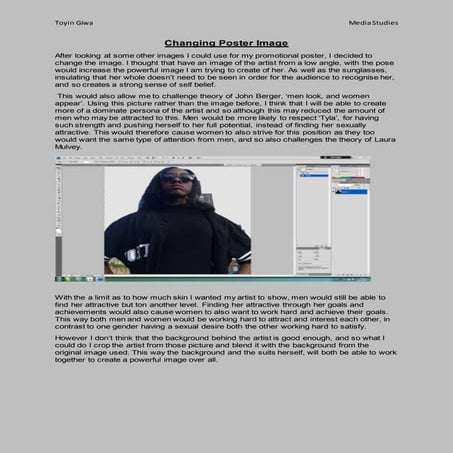 Changing Poster Image | DOCX