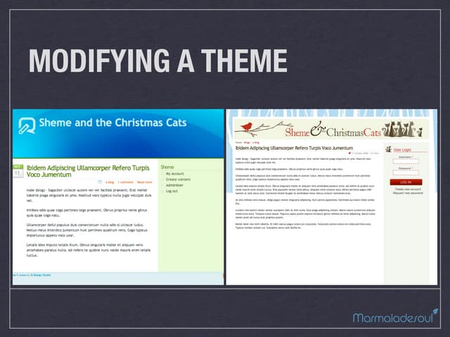 Modify a Theme