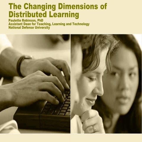Changing Dimensions Of Distributed Learning
