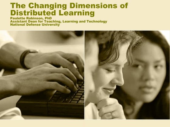 Changing Dimensions Of Distributed Learning