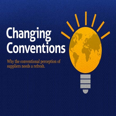 Changing conventions
