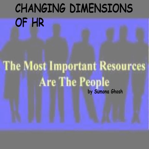 Changing dimensions of hr unit ii