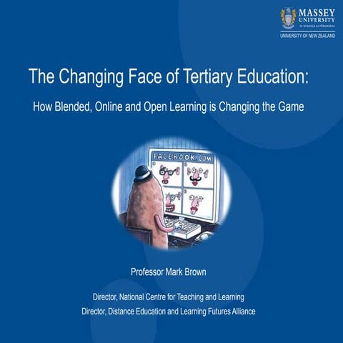 The Changing Face of Tertiary Education