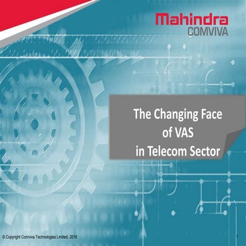 Changing Telecom trends with VAS- Value Added Services