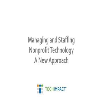 The Changing Role of IT Staff