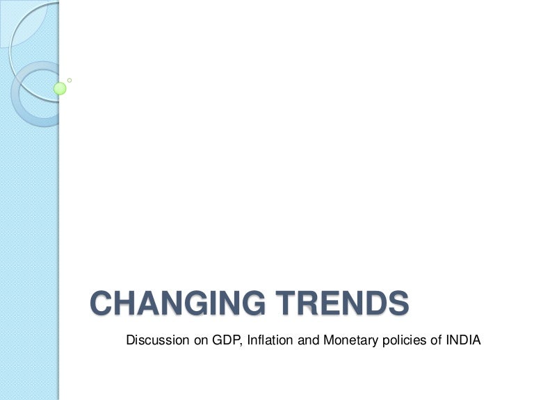 Changing trends