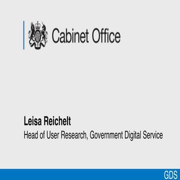 Things you can do to help your organisation make better services for users