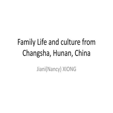 Changsha, hunan | PPTX