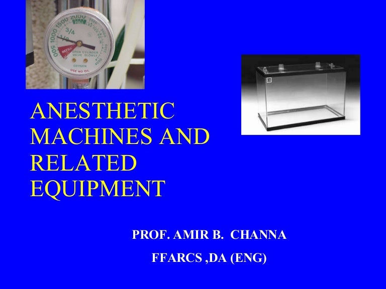 Anesthesia Machine
