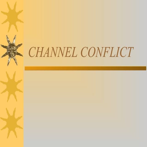 Channel conflict in marketing