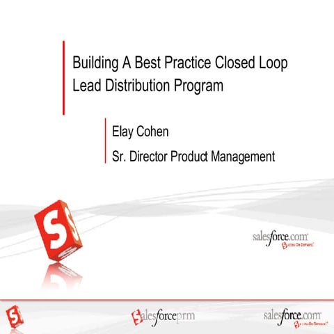 Channel Leads Processes Best Practices