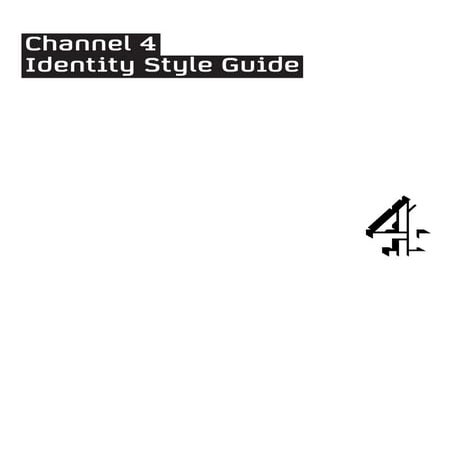 Manual de Identidade Visual do Channel 4