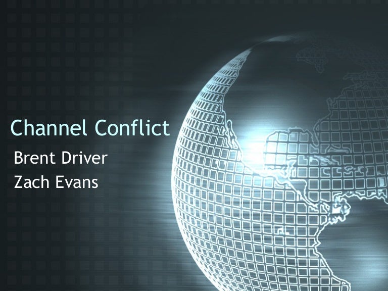 Channel Conflict Historical Perceptions and Management Implications
