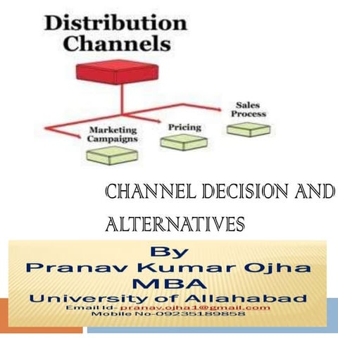 Channel decision and alternatives