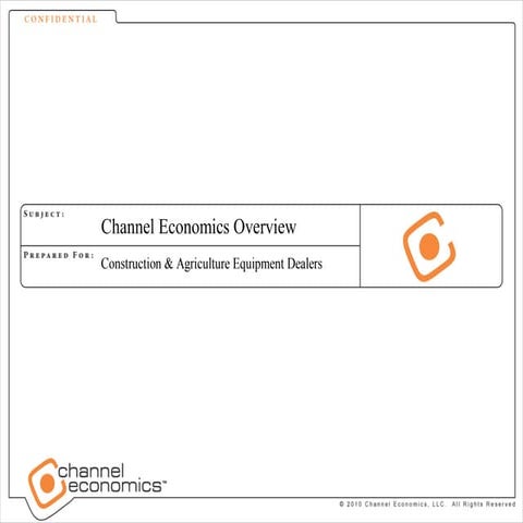 Channel economics