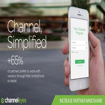 ChannelEyes Mobile-first Candy Platform