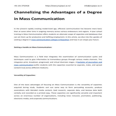 Channelizing the Advantages of a Degree in Mass Communication.pdf