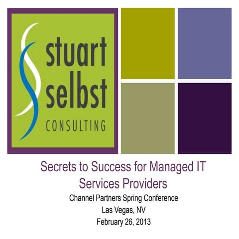 Secrets to Success for Managed IT Services Providers