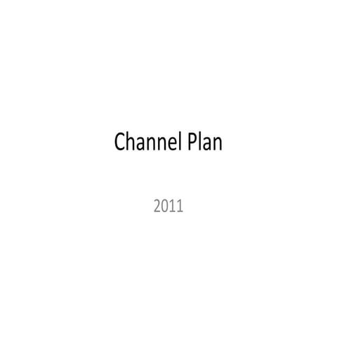 Channel Development | PPTX