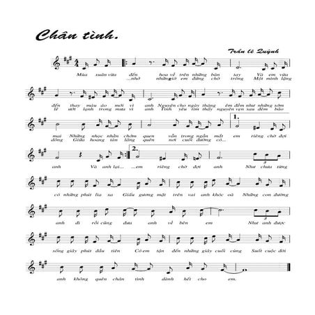 Chan tinh   tran le quynh