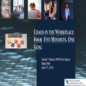 Chaos in the workplace