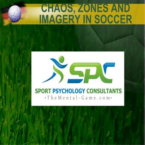 Chaos, zones and imagery in soccer
