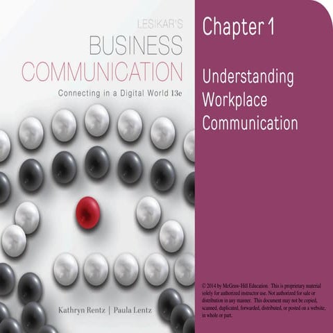 Business Communication Chapter from Lesikar's Business Communication