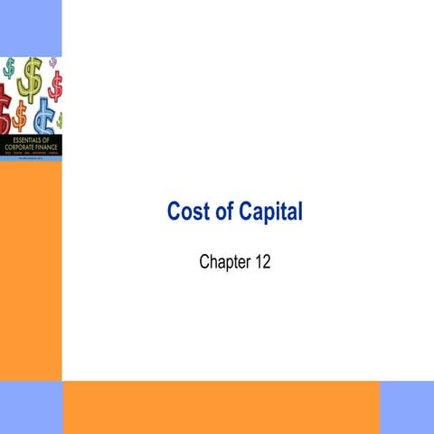 Chap.12 cost of capital