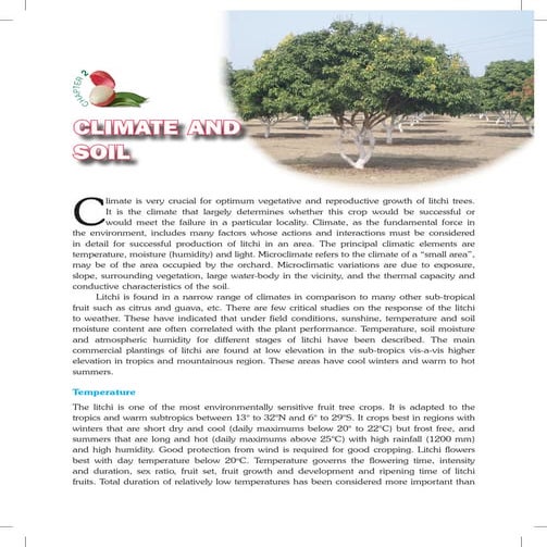 Climate and Soil | PDF