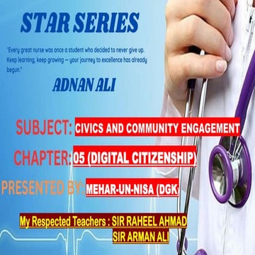 Chap .... 06 Digital Citizenship and Technology By MEHAR-UN-NISA..pdf